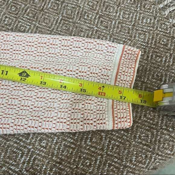 St John Sport Wool Blend Logo Knit Cardigan Sweater Womens P Small Career Casual - Picture 9 of 11